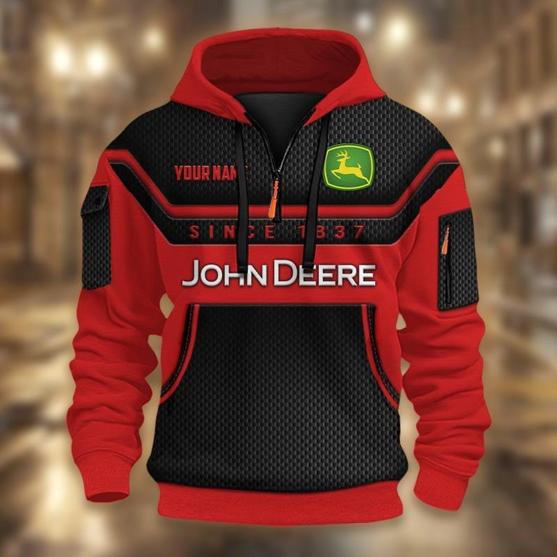 JD 3D Quarter Zip Hoodie CR251134