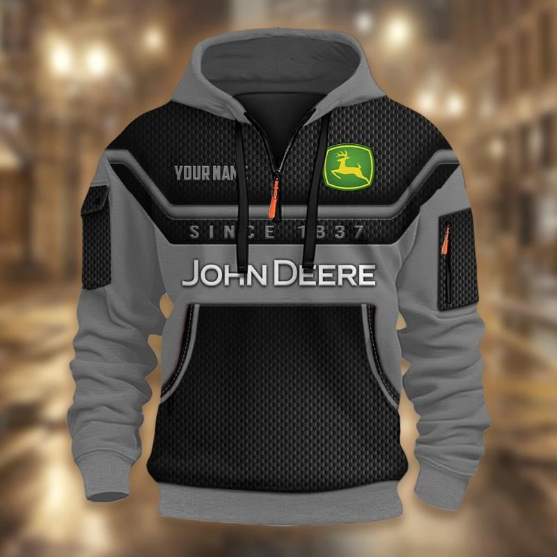 JD 3D Quarter Zip Hoodie CR251134