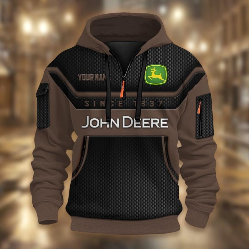 JD 3D Quarter Zip Hoodie CR251134