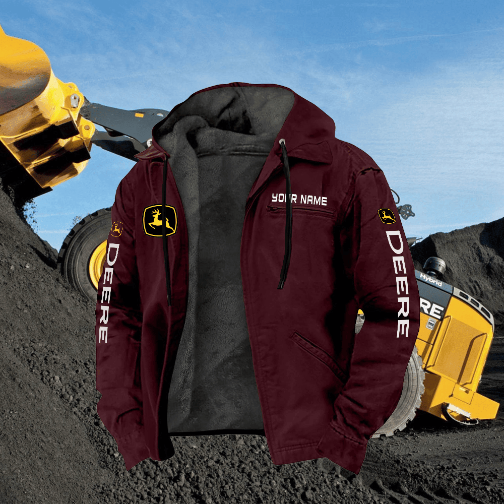 Personalized JD Left Chest Zipper Pocket Jacket 02