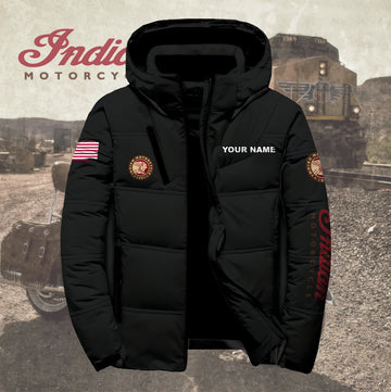 Personalized IM Down Jacket with Zipper QUY5570