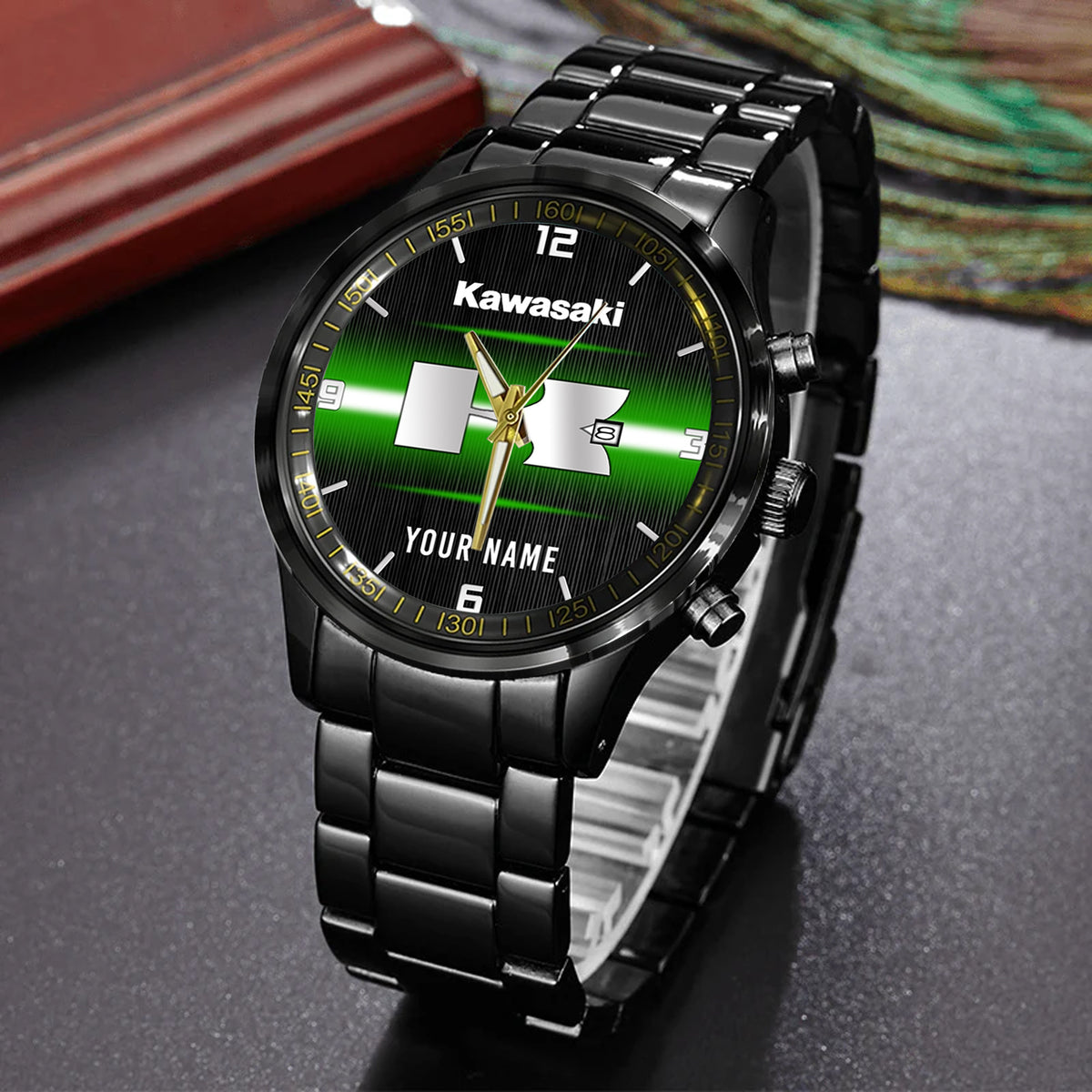 KAWA New Personalized Black Hand Watch for fan-Limited Edition YVT0488