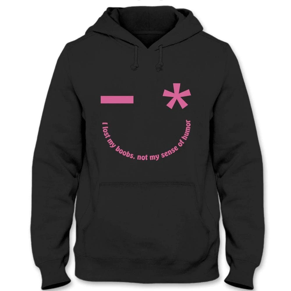 I Lost My Boobs Not My Sense Of Humor, Funny Breast Cancer Awareness Shirt YVT0368