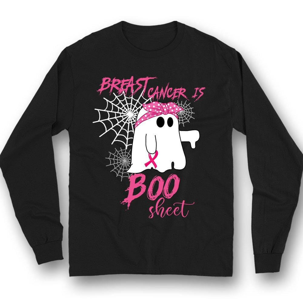 Funny Breast Cancer Awareness Shirt, Boo Sheet