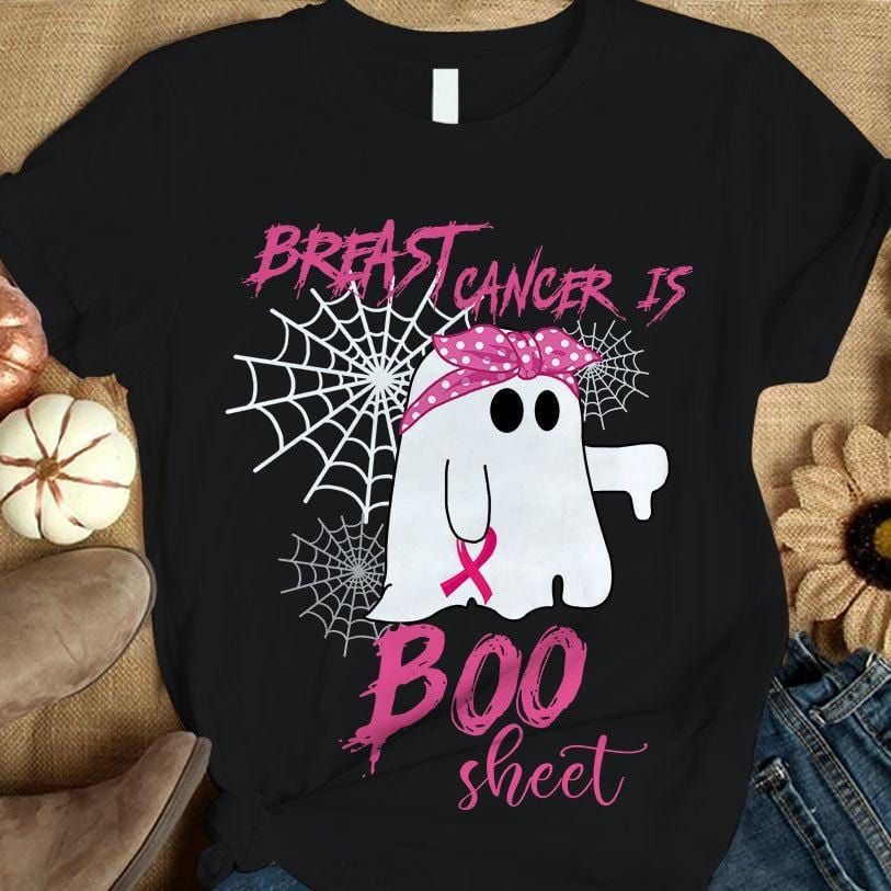 Funny Breast Cancer Awareness Shirt, Boo Sheet