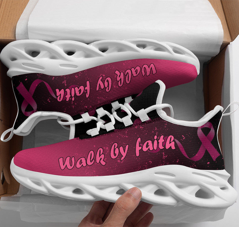 [LIMITED EDITION] Breast Cancer Awareness "Walk by Faith" Sneaker QUY4891