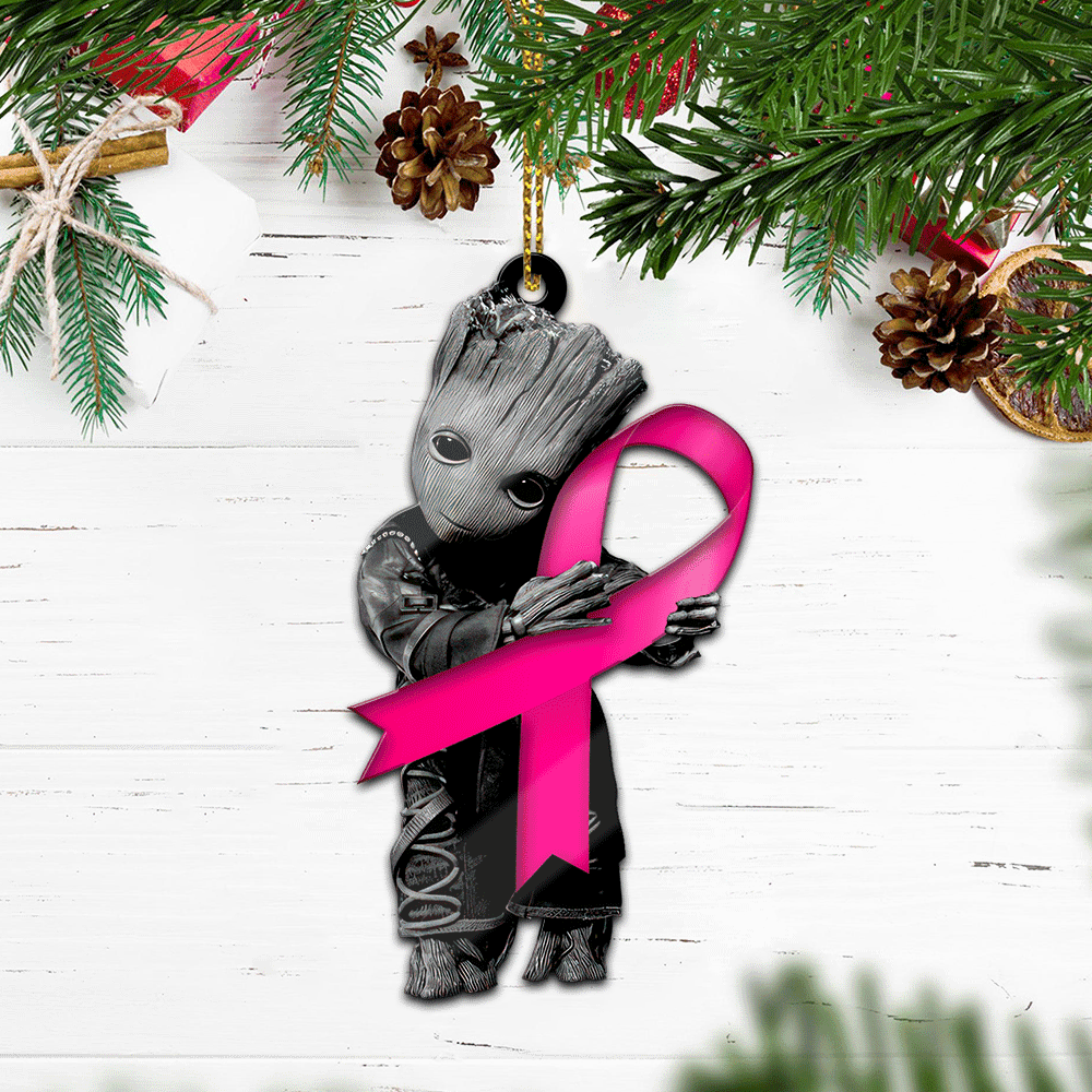 Breast Cancer Awareness Ornament - QUY2365