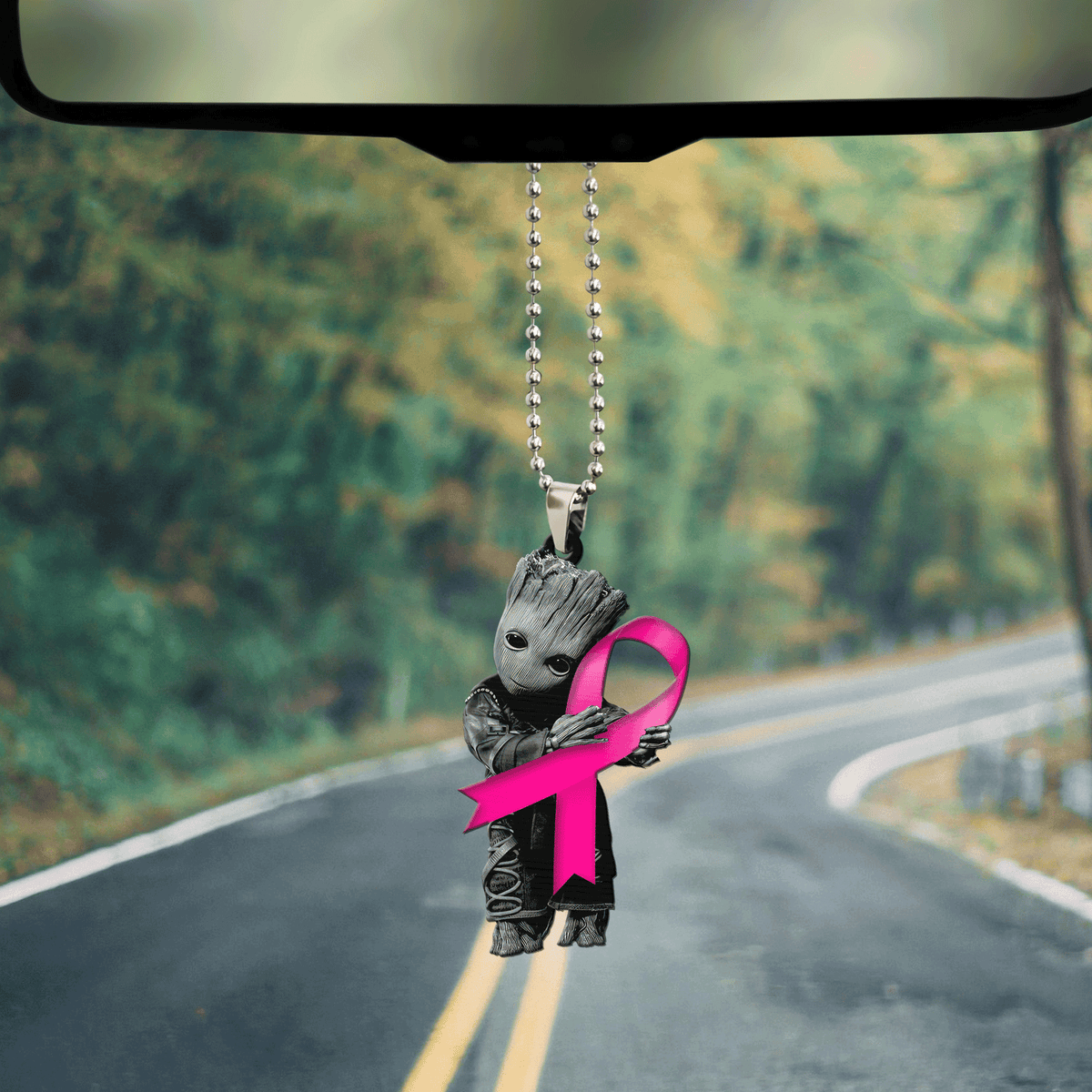Breast Cancer Awareness Ornament - QUY2365