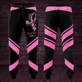 Breast Cancer Awareness Butterfly Unisex Sweatpants TH3419