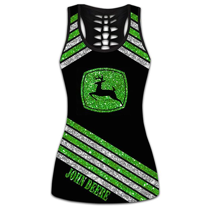 JD HOLLOW TANK TOP & LEGGINGS SET