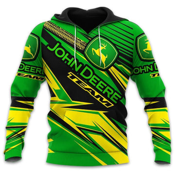Beautiful JD Tractor 3D All Over Printed Shirts FM53