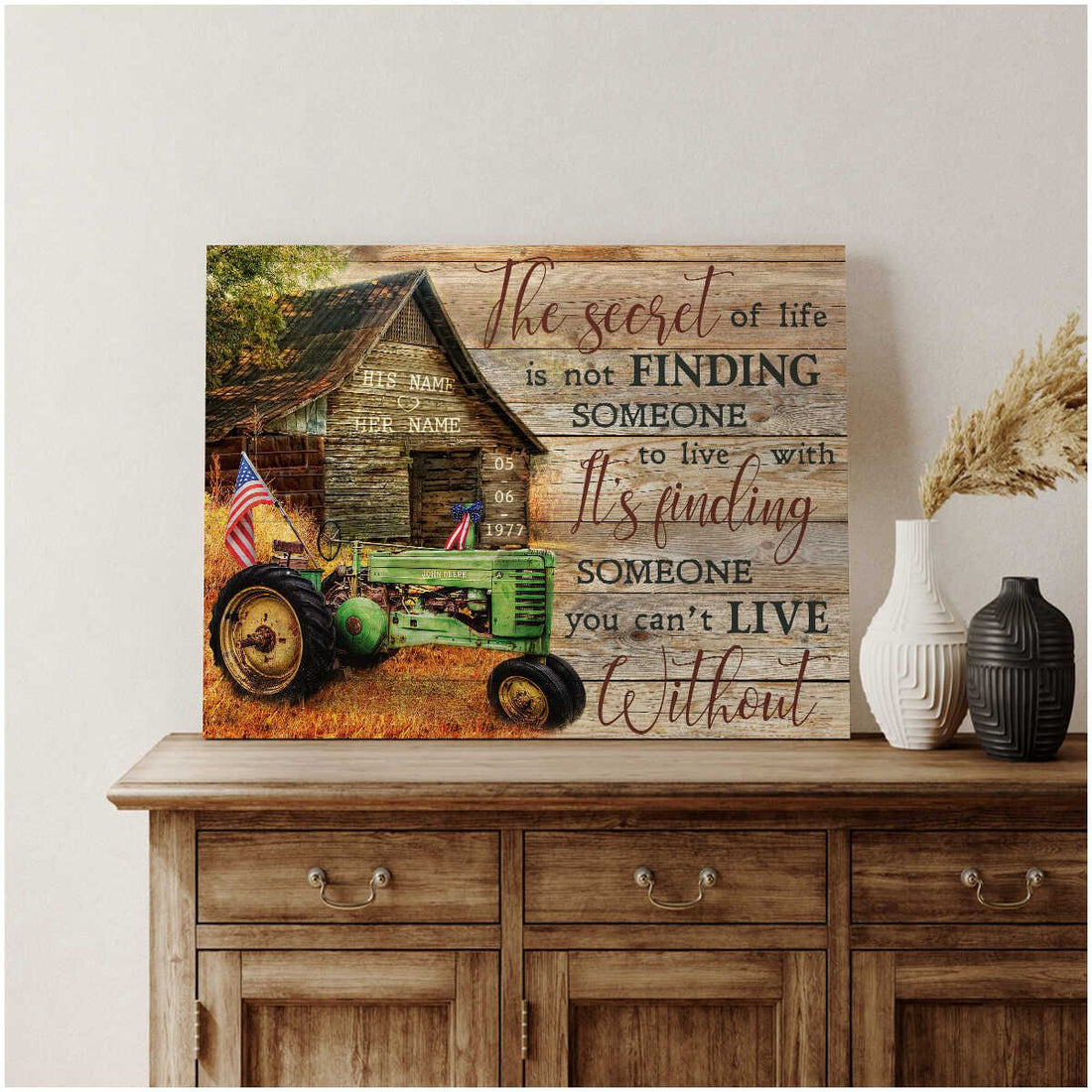 JD Tractor Canvas