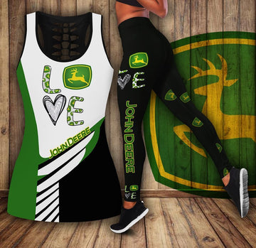 JD HOLLOW TANK TOP & LEGGINGS SET TH3937