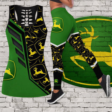 JD HOLLOW TANK TOP & LEGGINGS SET 1985