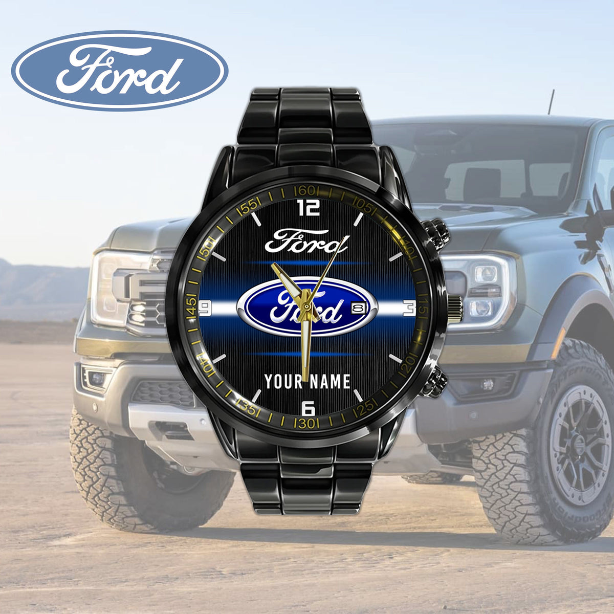 FD New Personalized Black Hand Watch for fan-Limited Edition YVT0488
