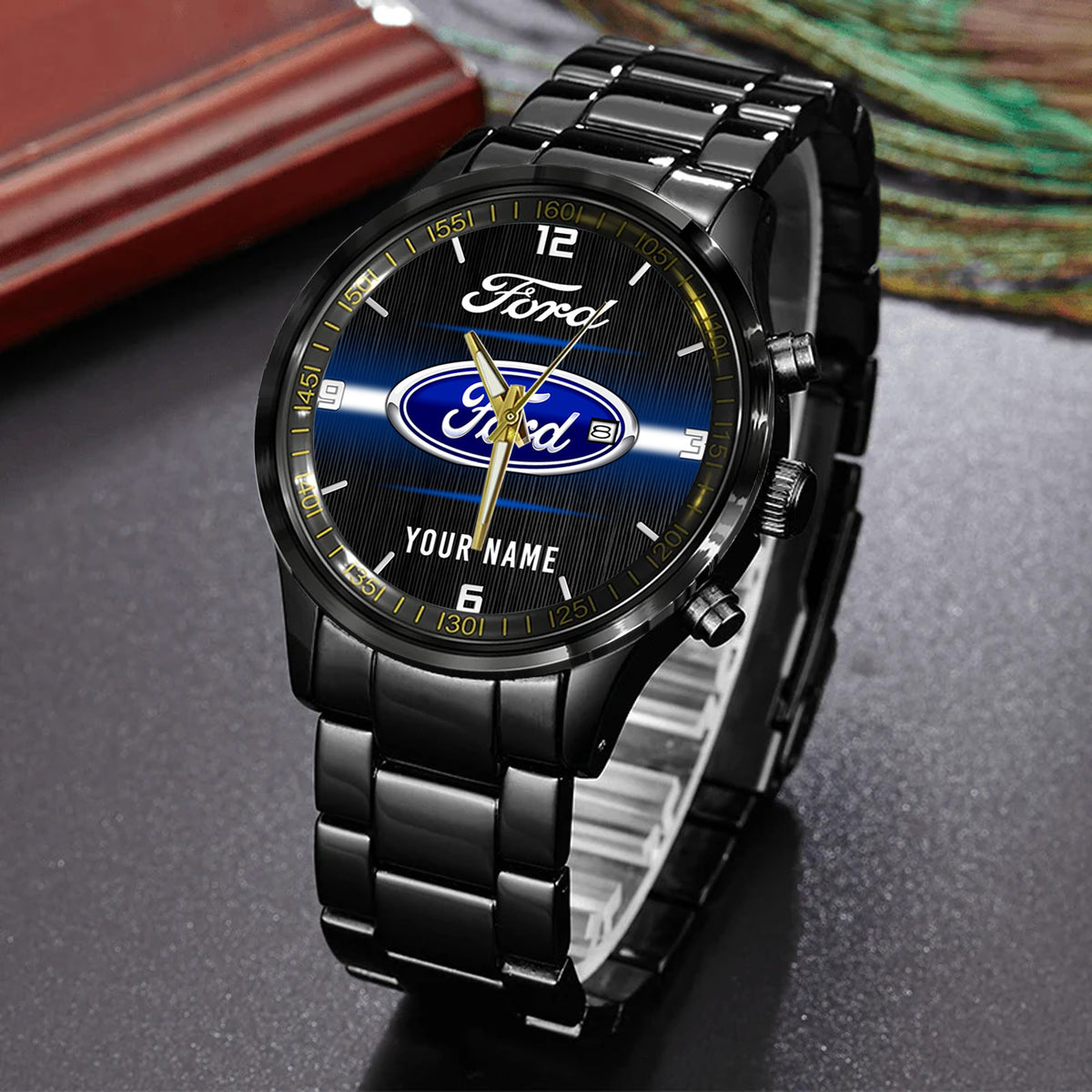 FD New Personalized Black Hand Watch for fan-Limited Edition YVT0488