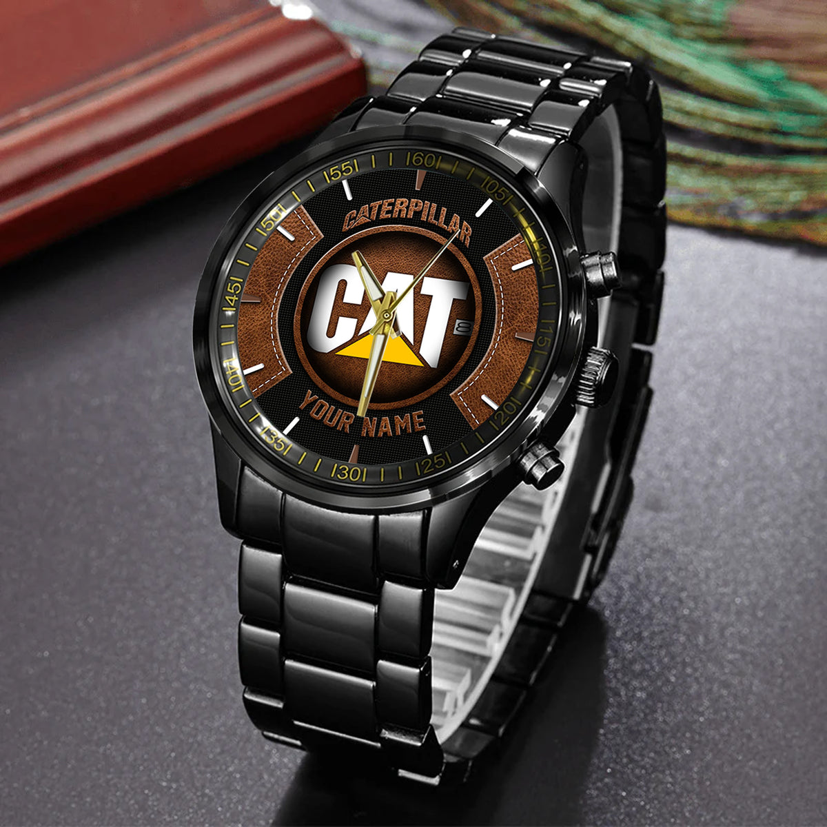 CAT New Personalized Black Hand Watch for fan-Limited Edition YVT0423