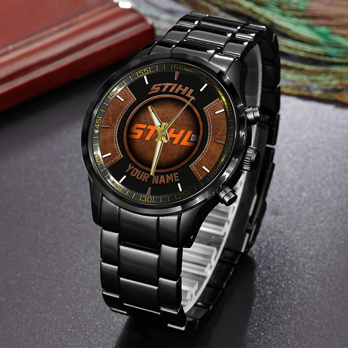 STL Chainsaw New Personalized Black Hand Watch for fan-Limited Edition YVT0423
