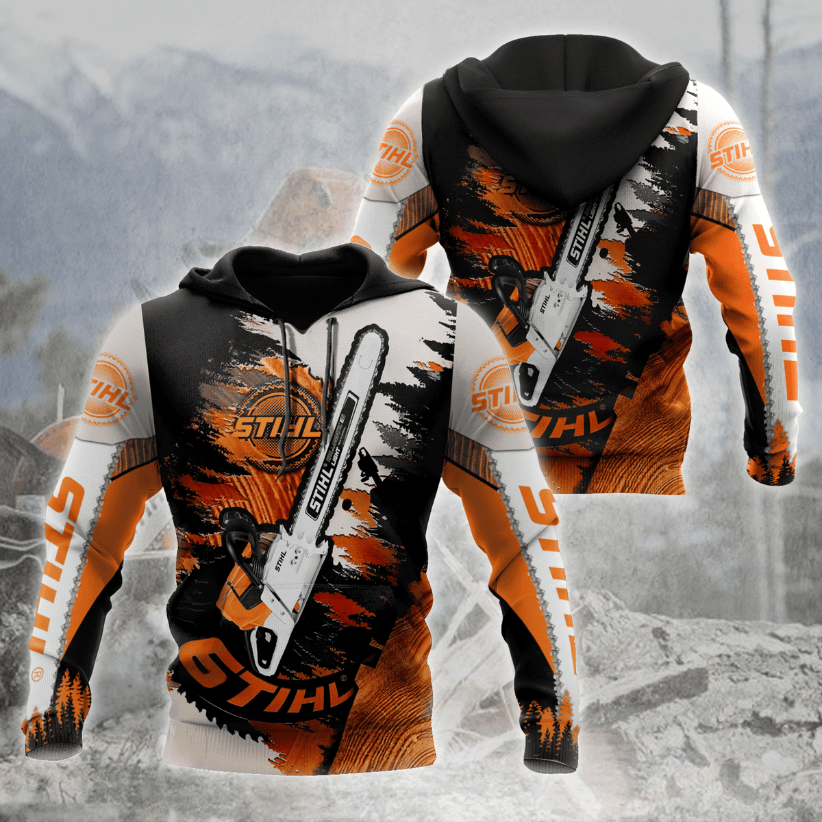 STL Chainsaw 3D Apparels