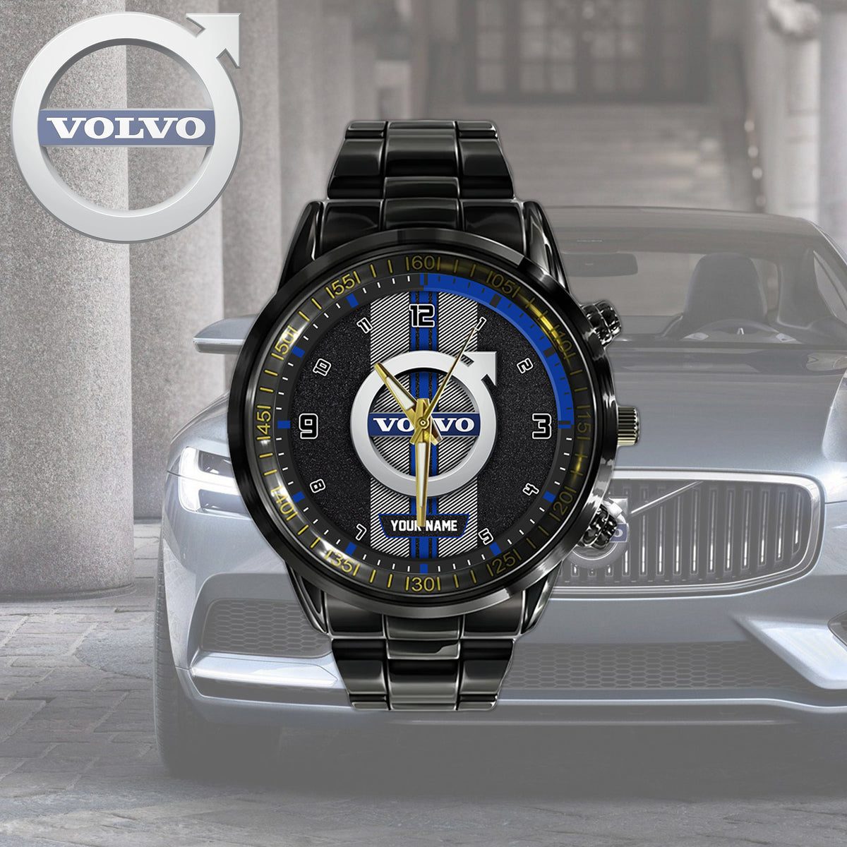 Personalized VV Black Hand Watch - Limited Edition YVT0487